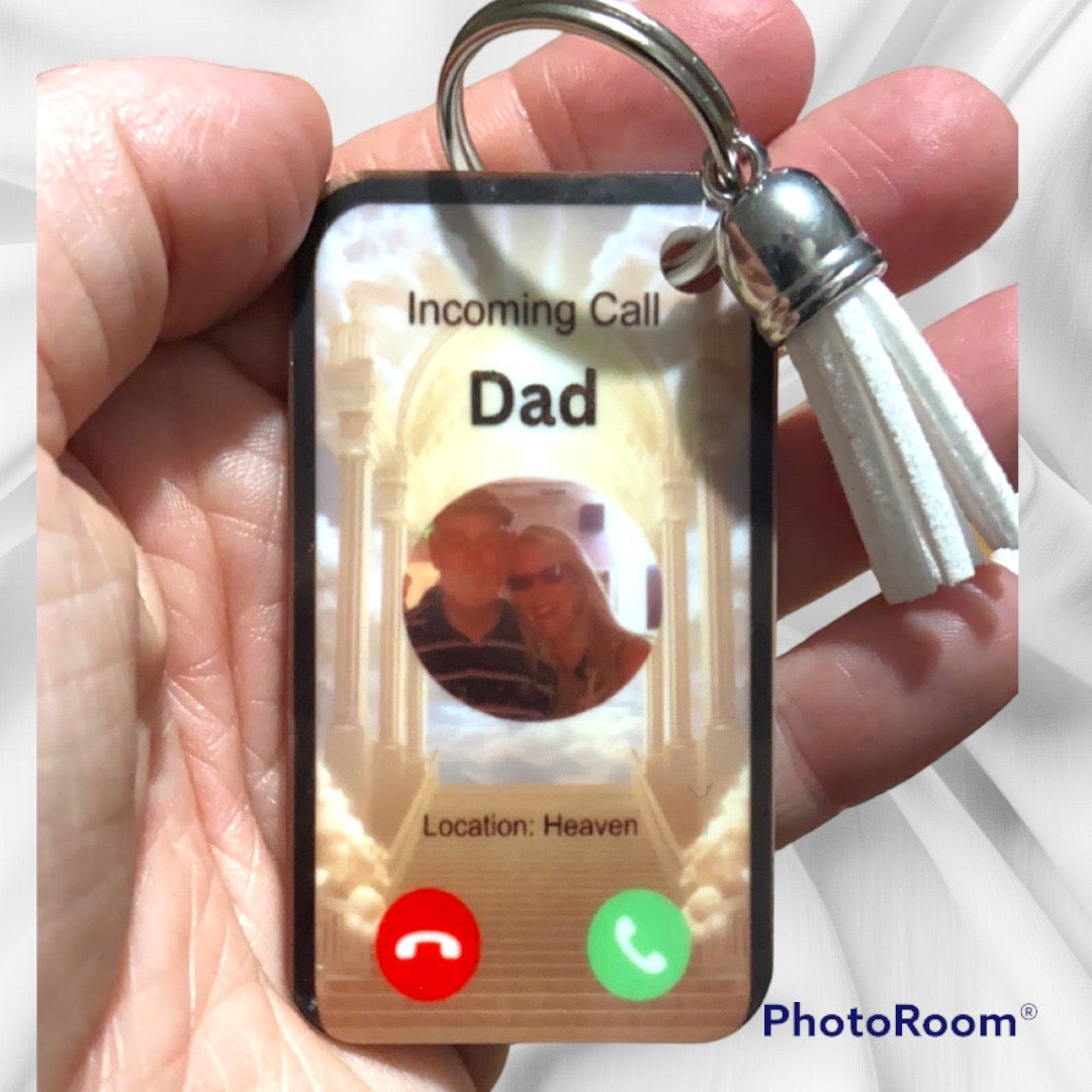 Custom heaven calling keyrings