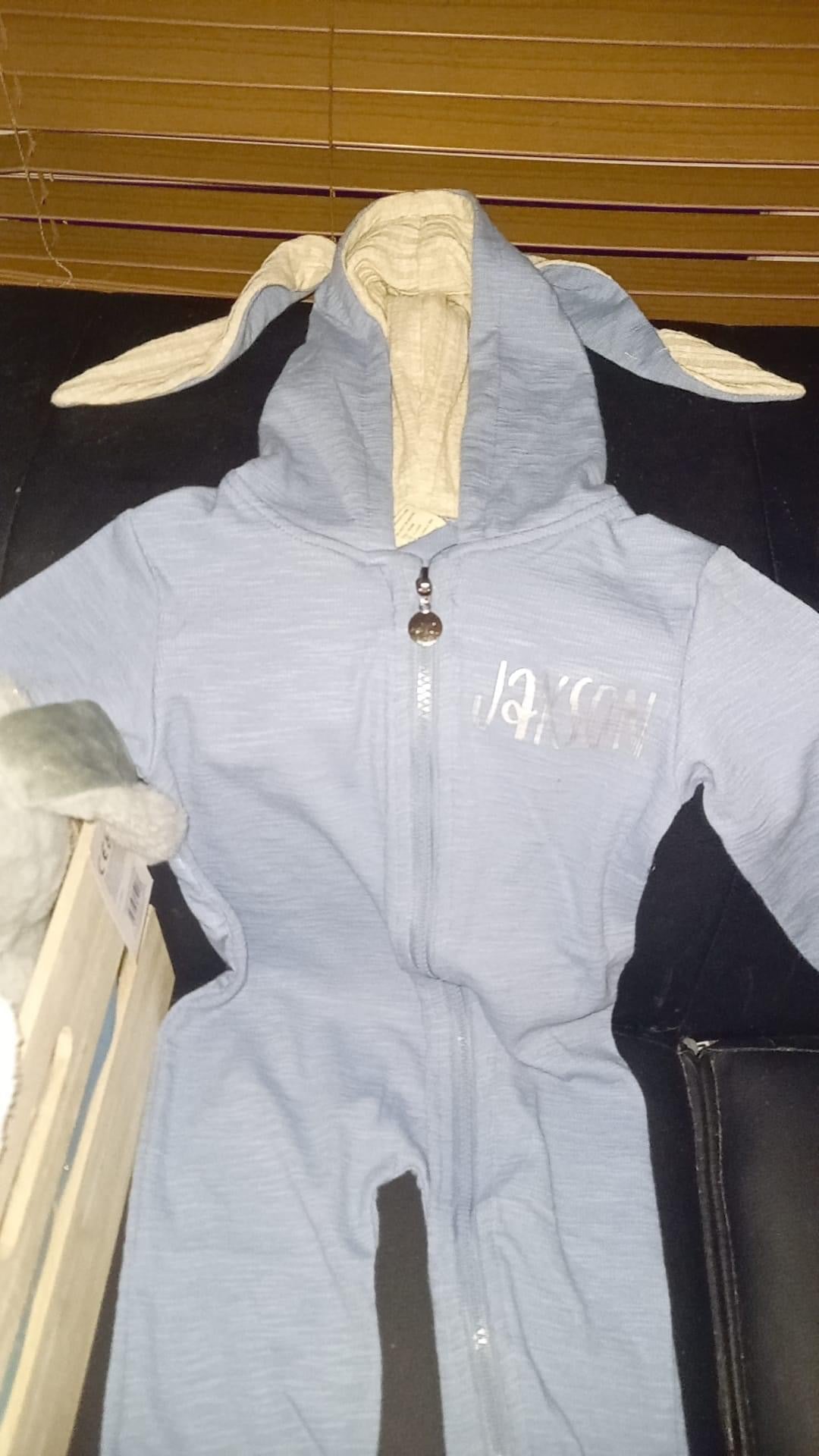 Personalised bunny romper