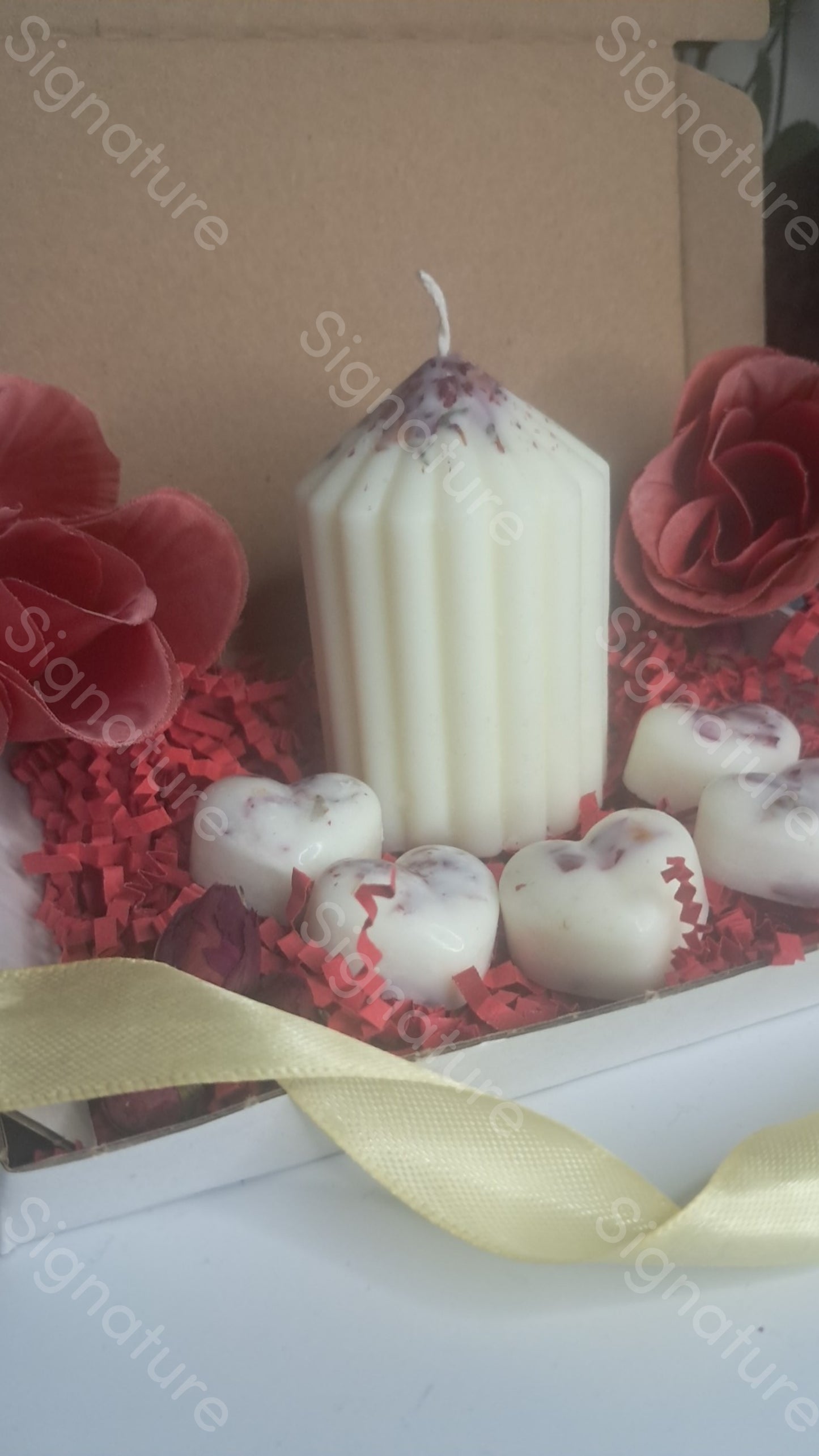 Candle wax melt gift boxes