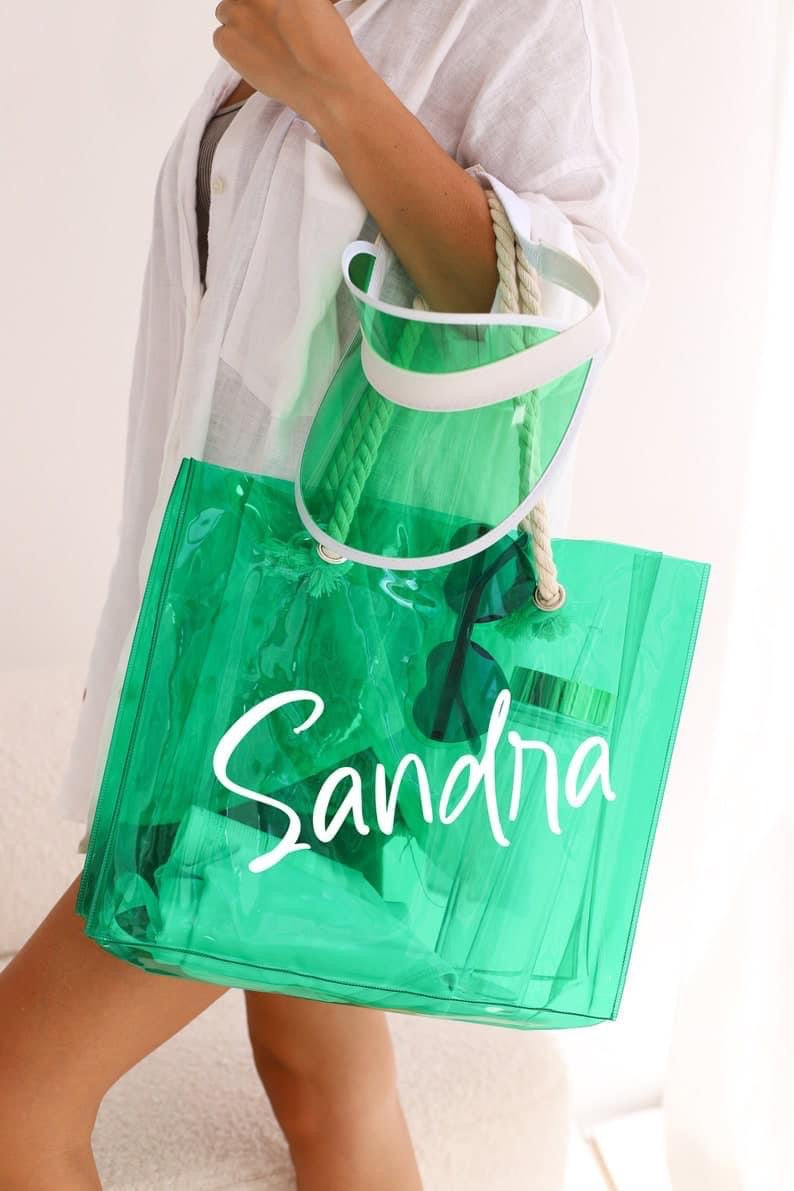 Personalised beach/swim bag