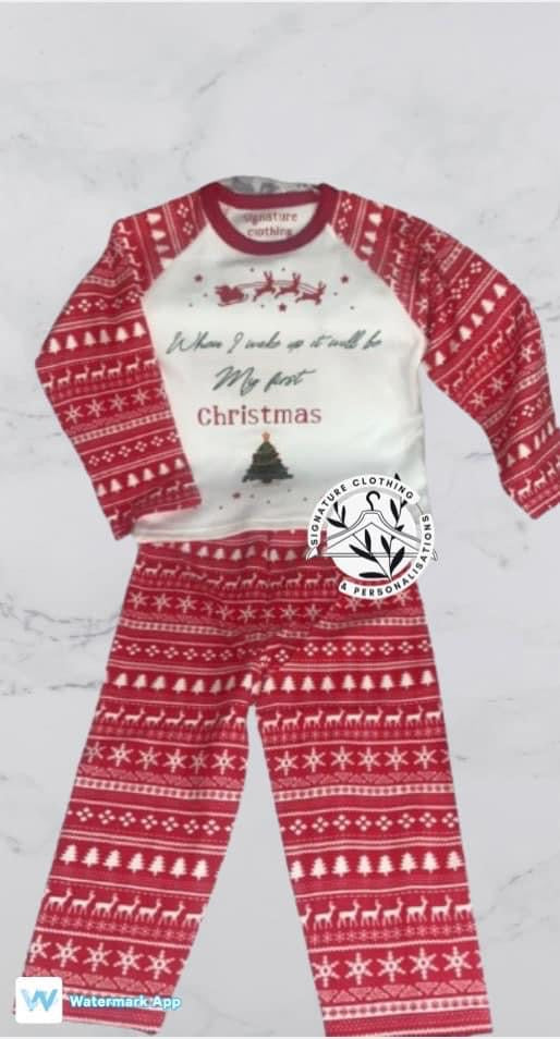 Personalised Children Pjs