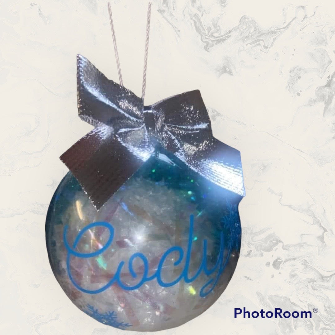 Personalised Christmas Baubles