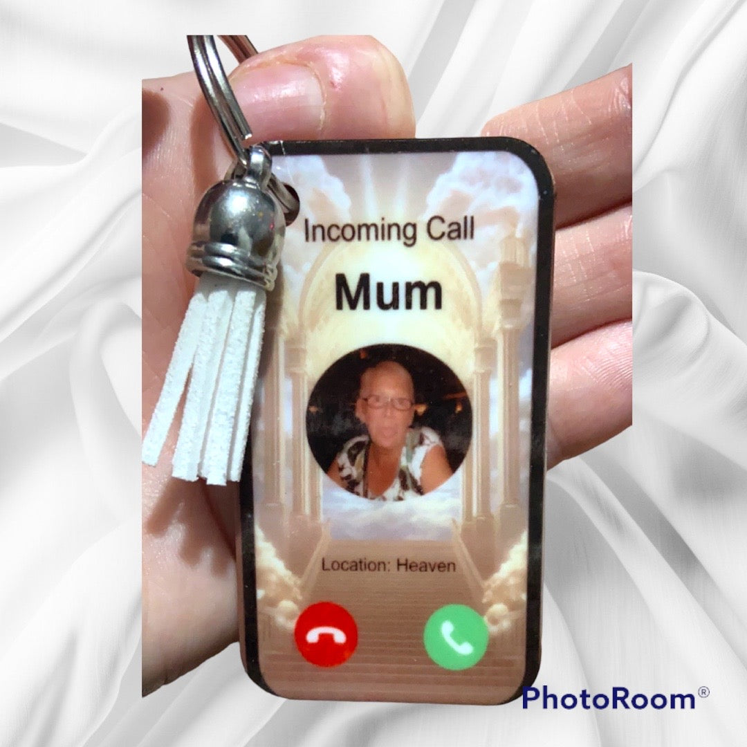 Custom heaven calling keyrings