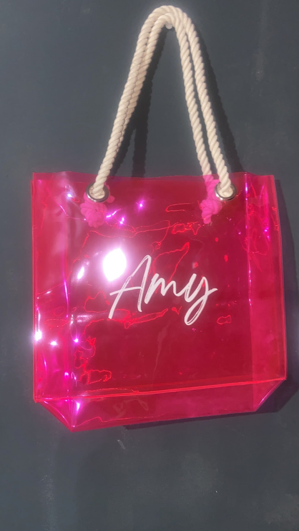 Personalised beach/swim bag