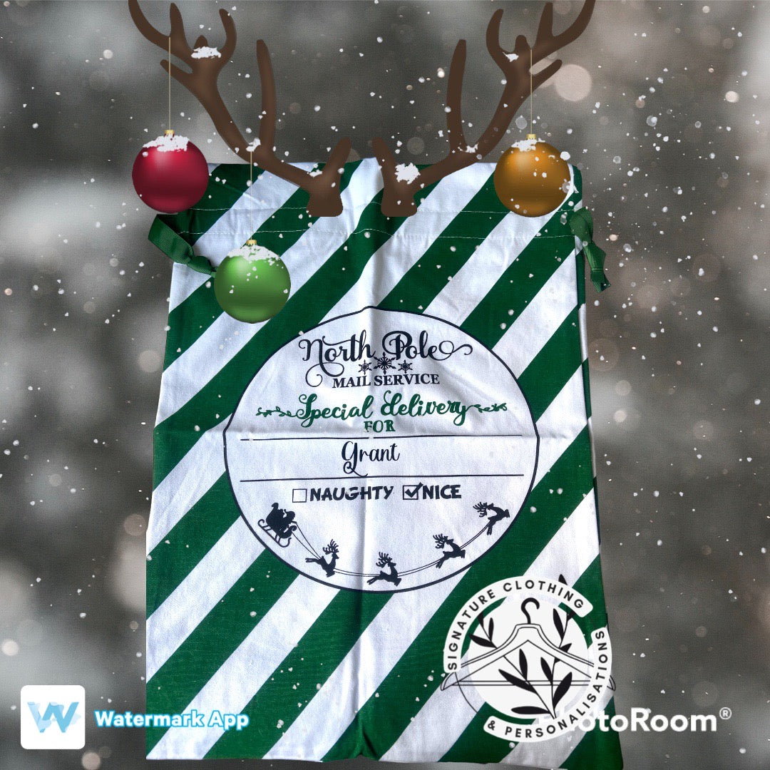 Christmas Santa sacks
