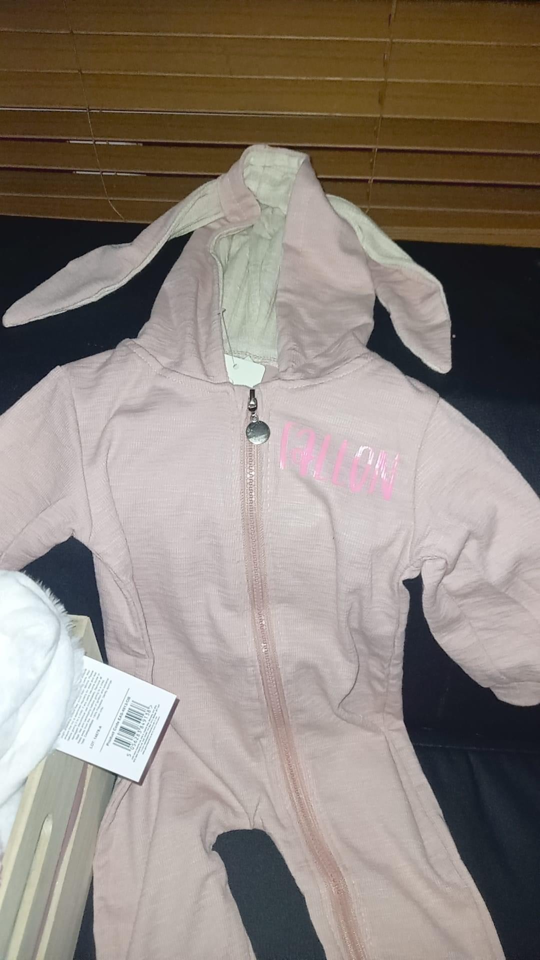 Personalised bunny romper