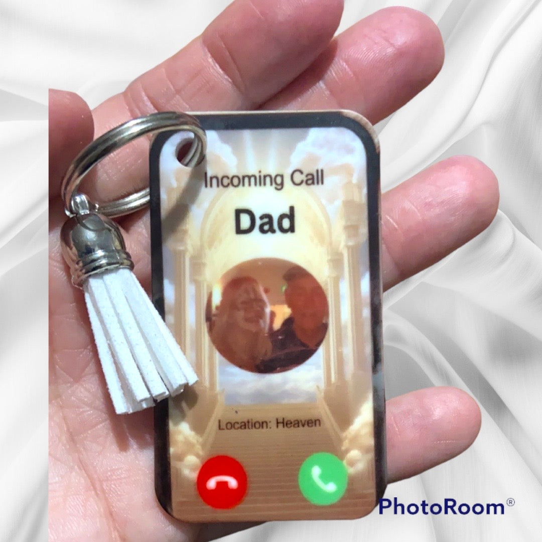 Custom heaven calling keyrings