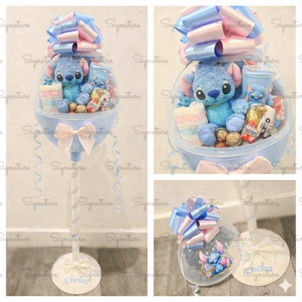 Giant fillable lollipops