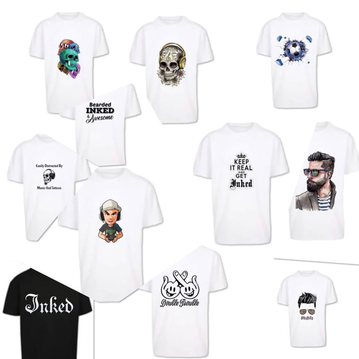 Kids custom printed/design teeshirts