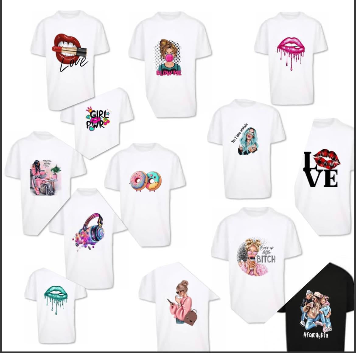 Kids custom printed/design teeshirts