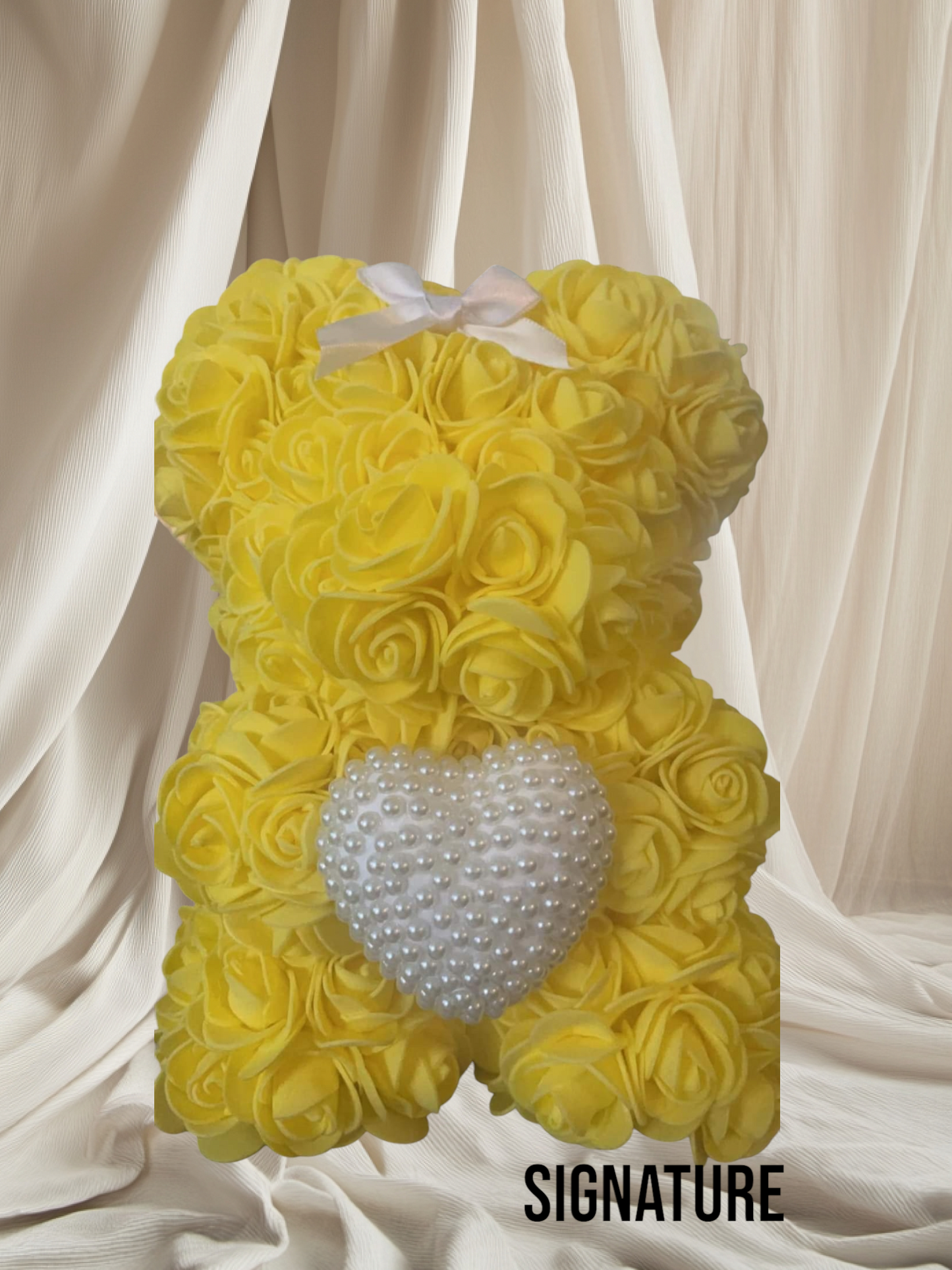 25cm Rose Bear