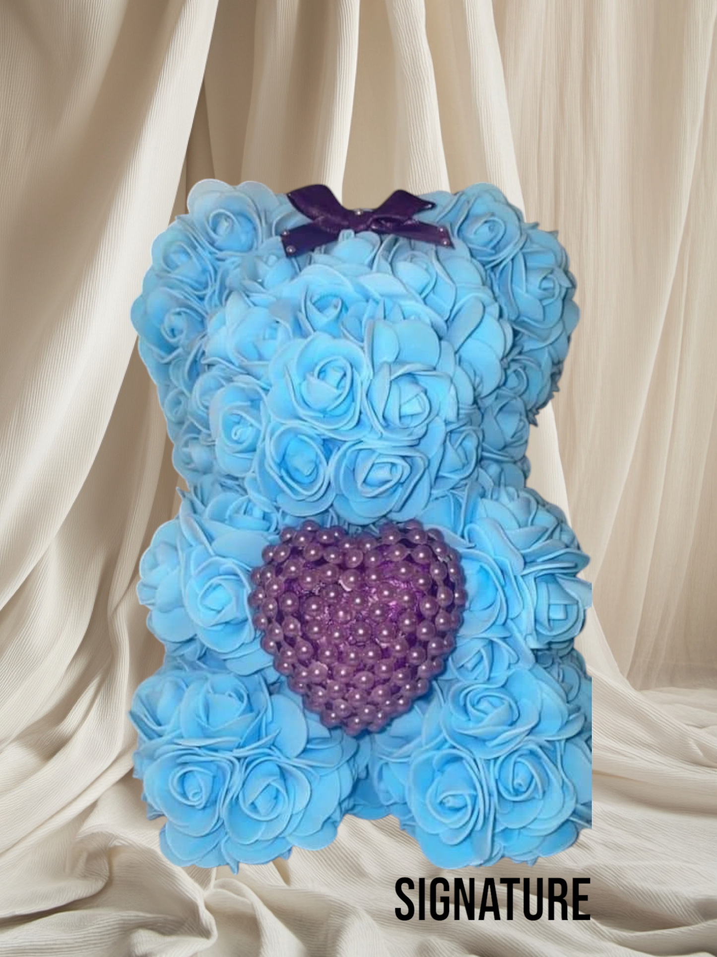 25cm Rose Bear