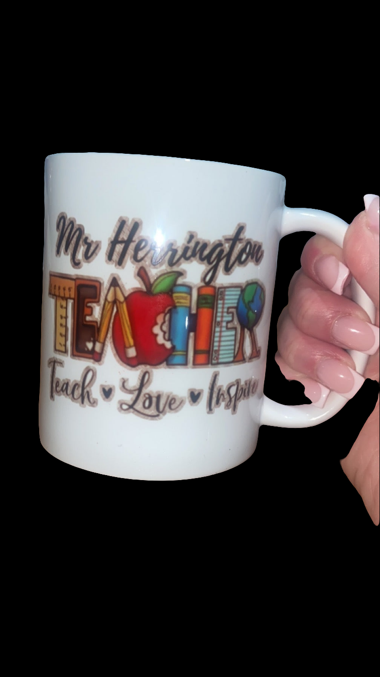 Personalised mugs
