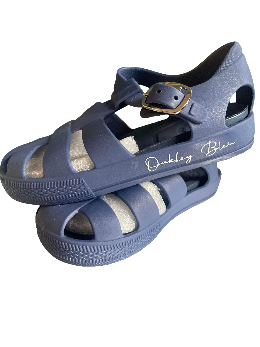 Personalised Toddler Jelly Sandals