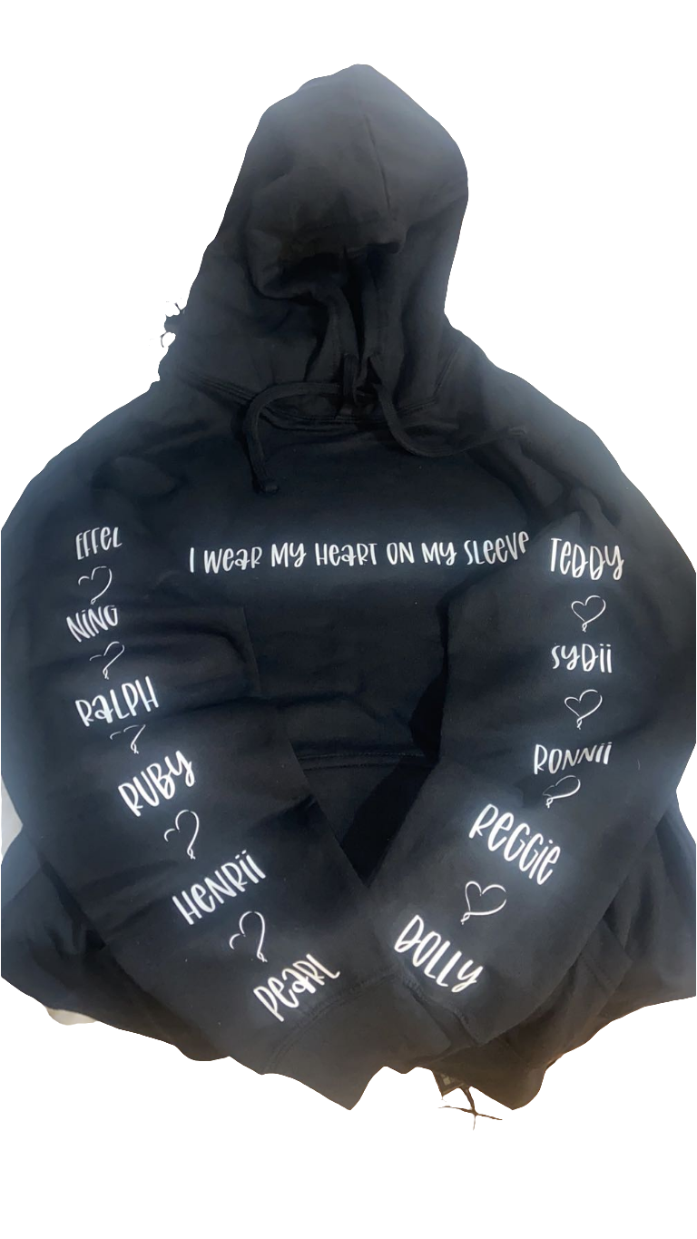 Custom design/printed hoodies/sweaters