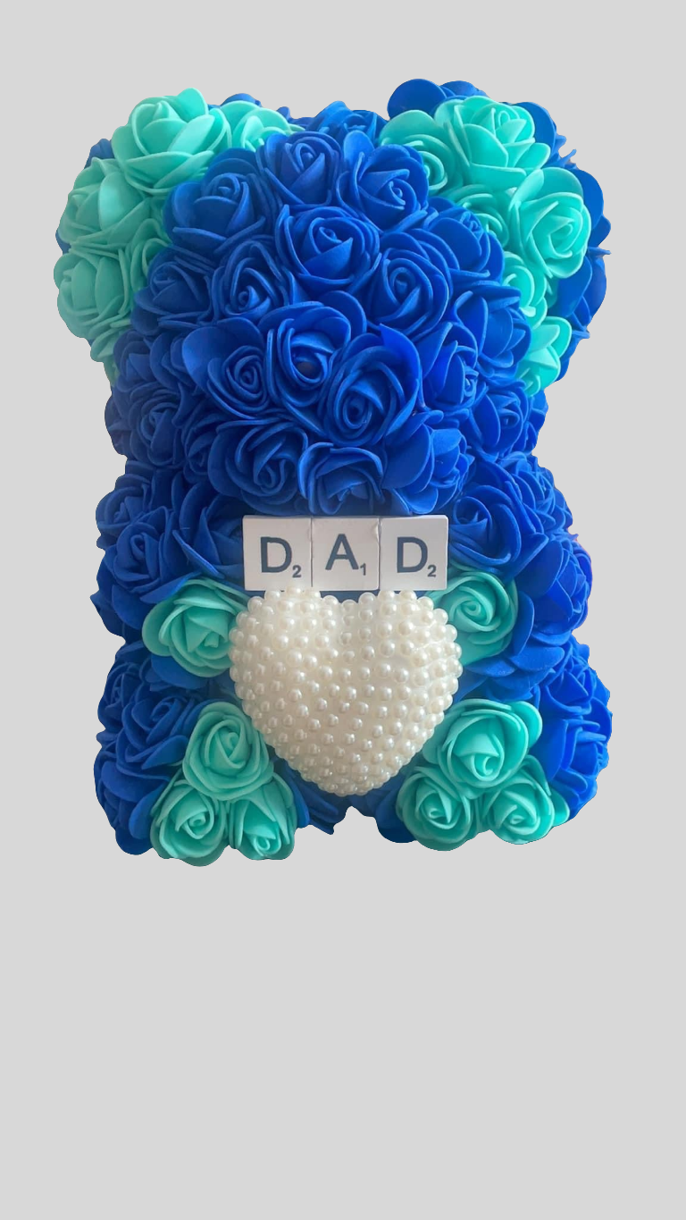 25cm Rose Bear