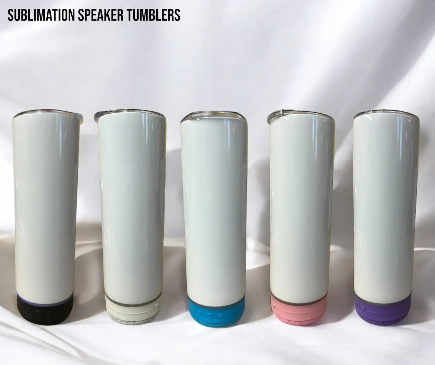 Bluetooth speaker tumblers