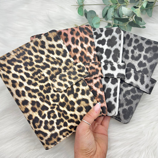 A6 budget binder animal print