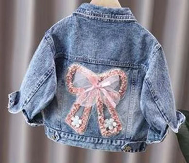 Denim Bow Jackets