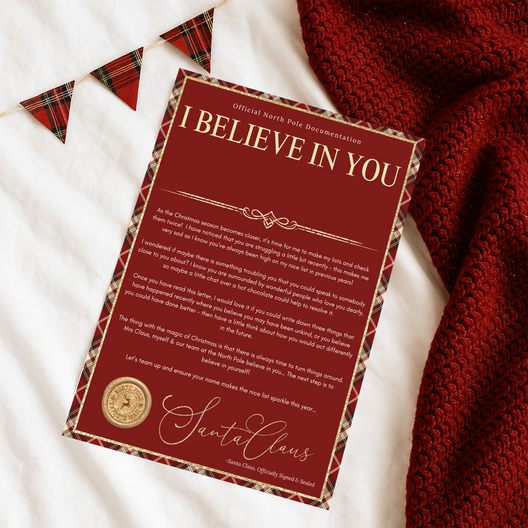 Letter/Nice Certificate