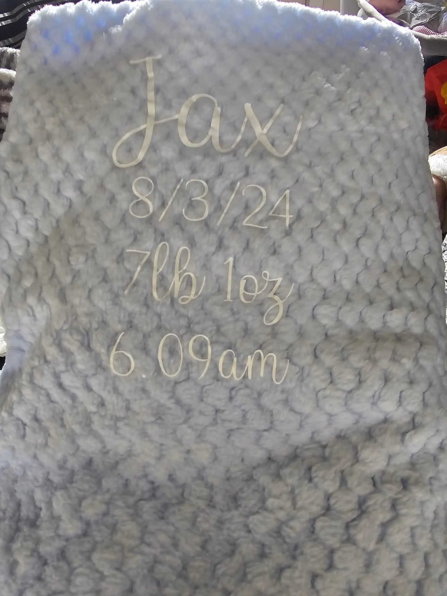 Personalised Baby Blankets