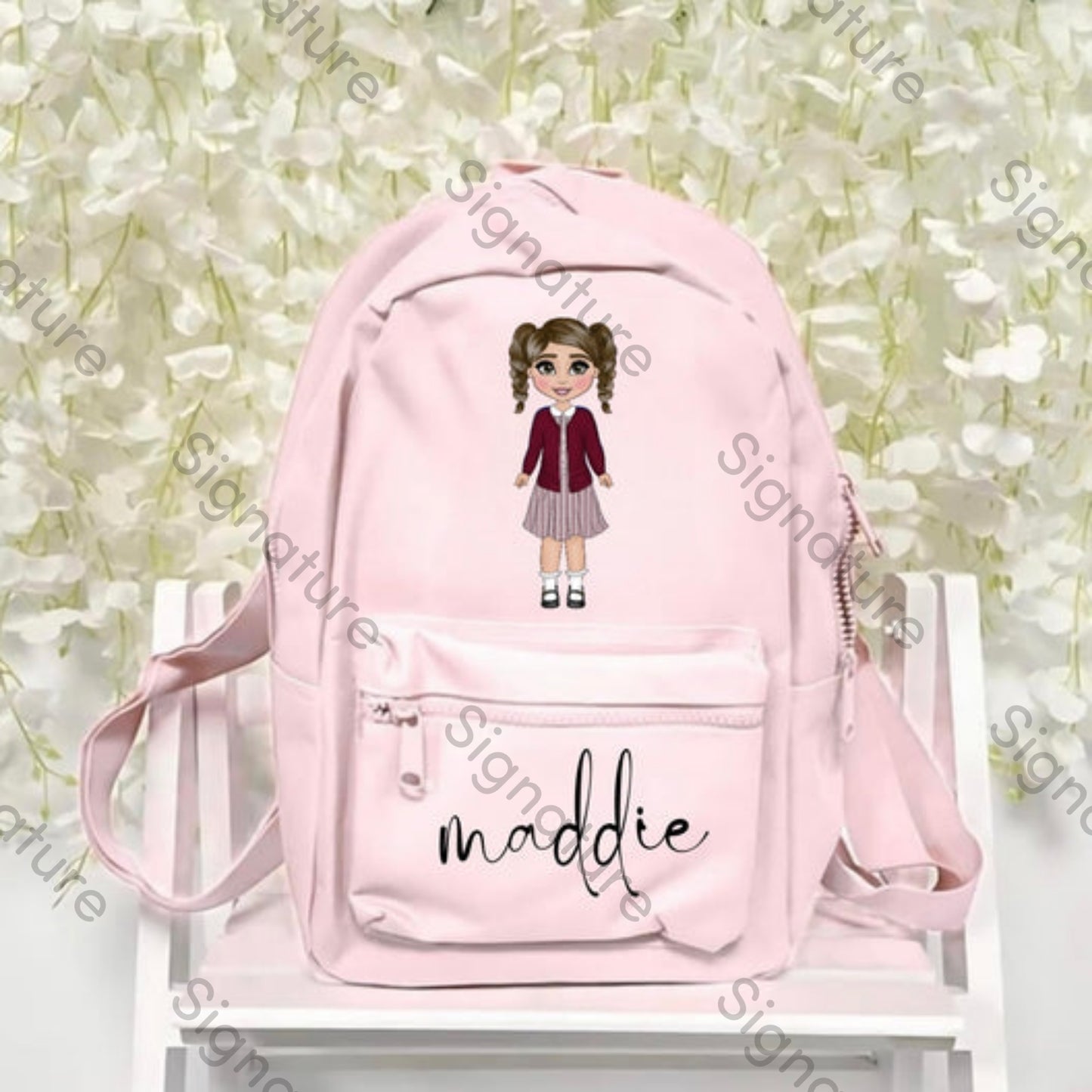 Personalised backpack