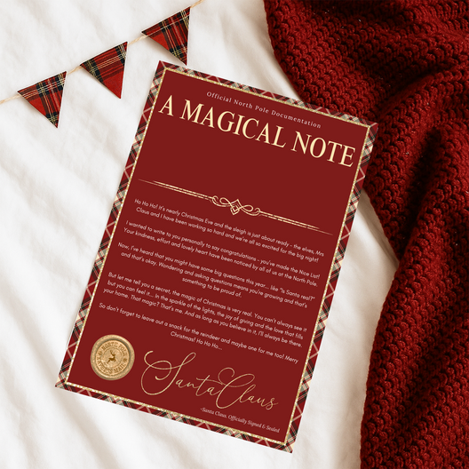 Letter/Nice Certificate