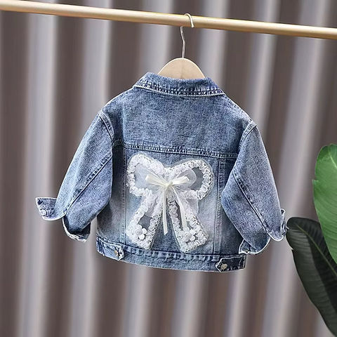 Denim Bow Jackets