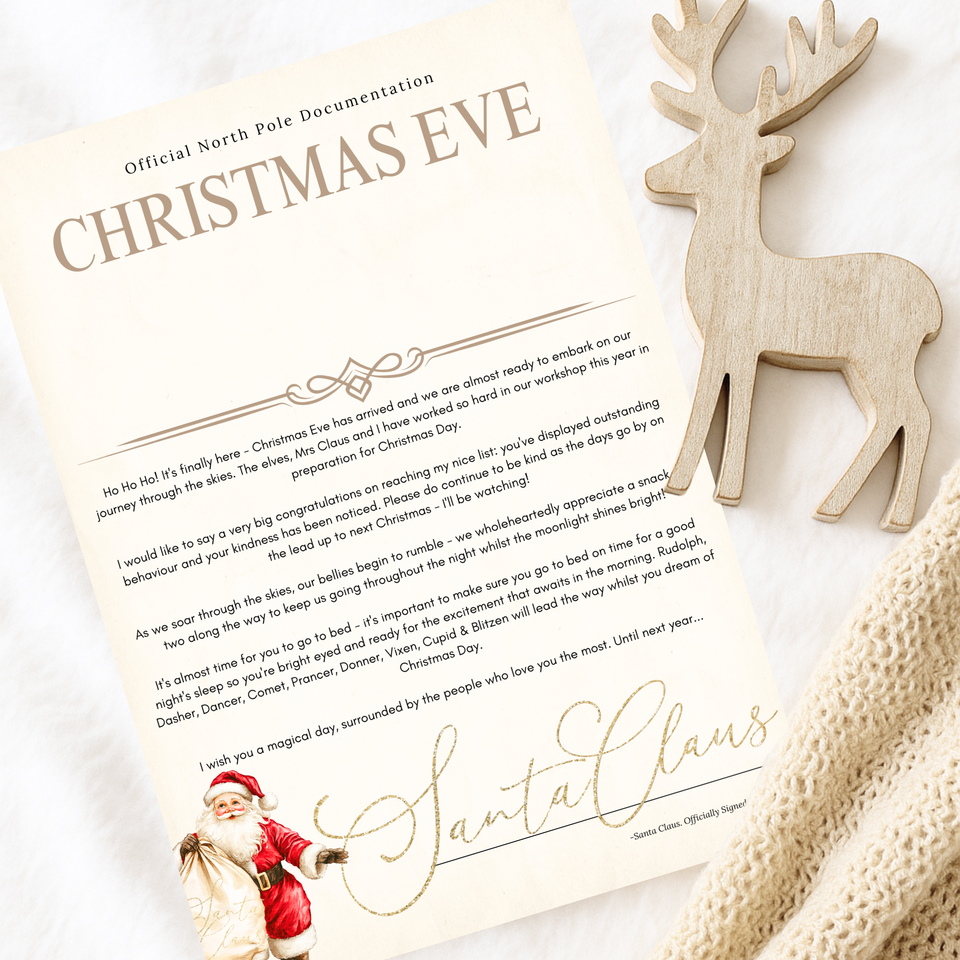 Letter/Nice Certificate