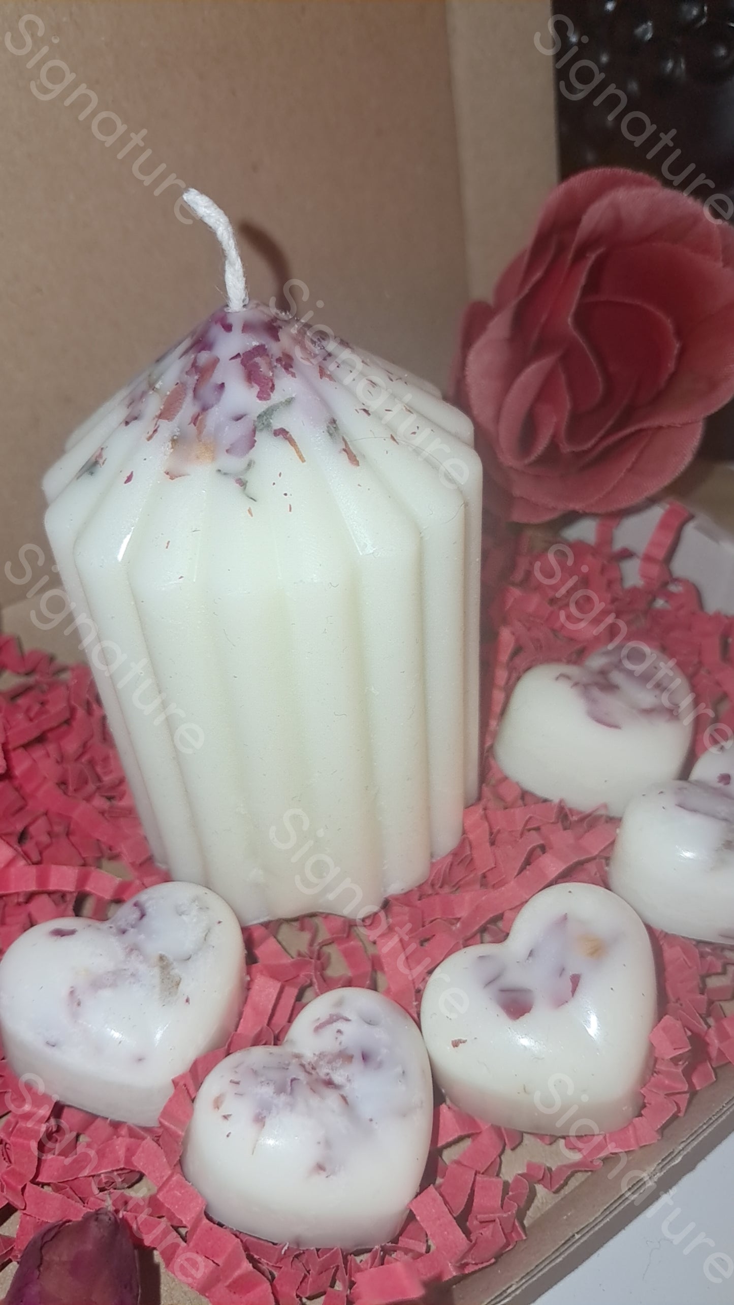 Candle wax melt gift boxes