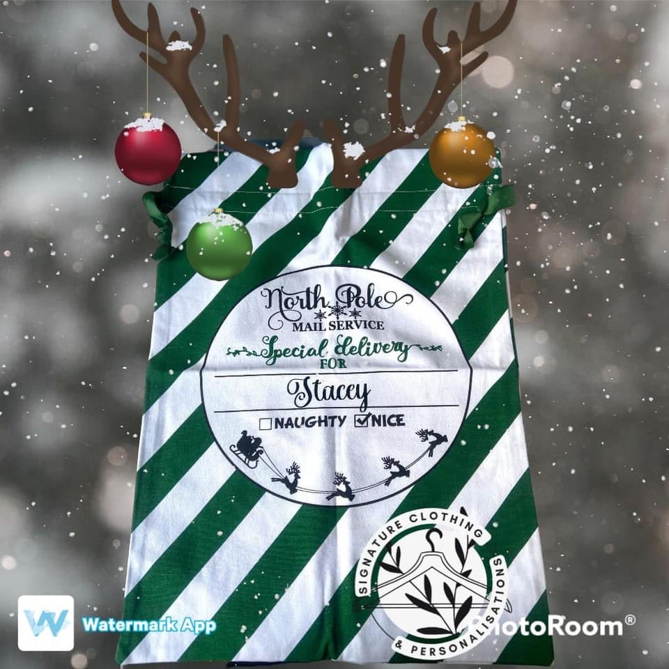 Christmas Santa sacks