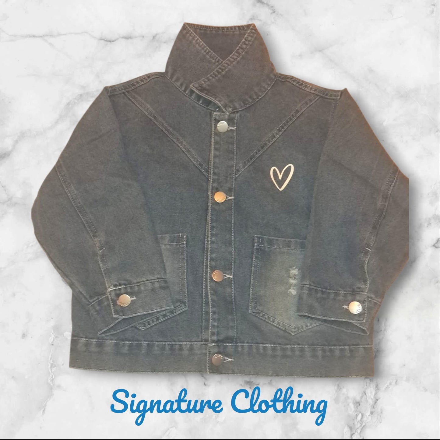 Denim Bow Jackets