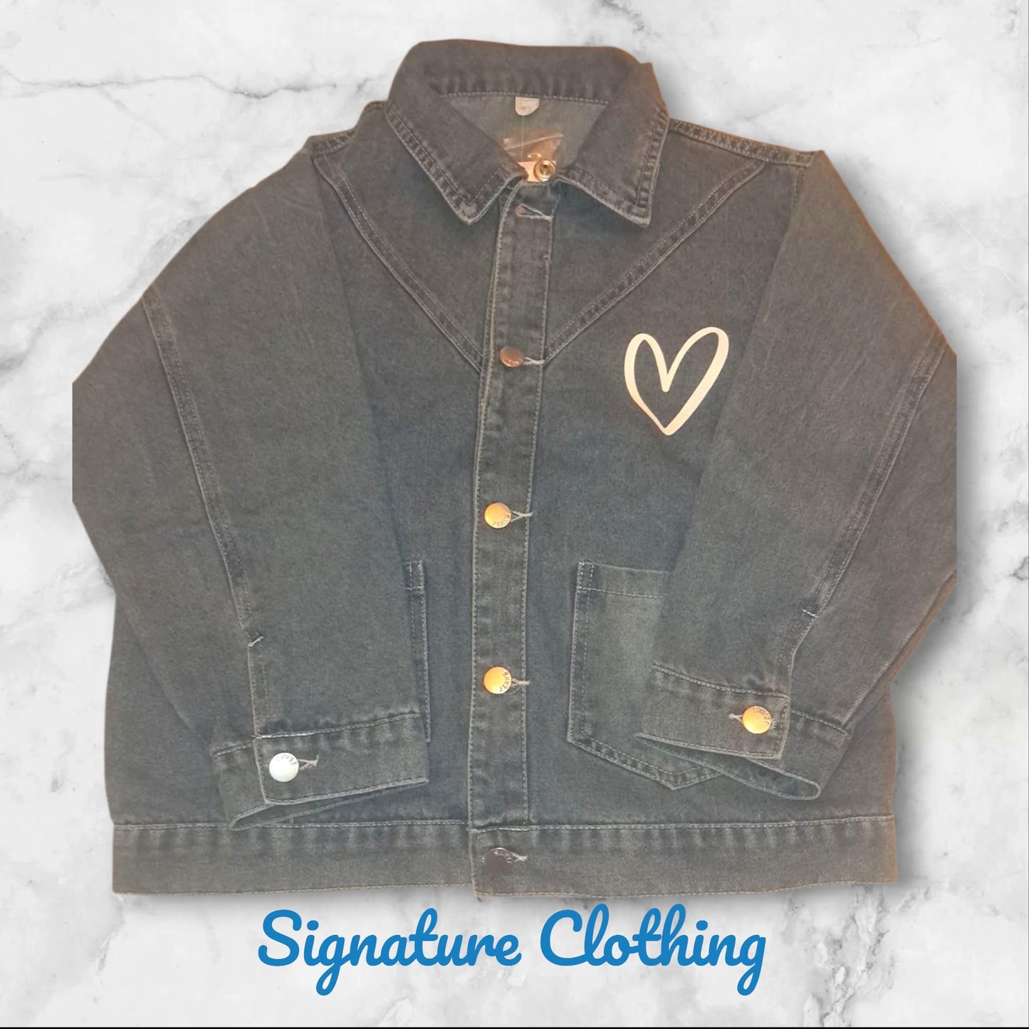 Denim Bow Jackets