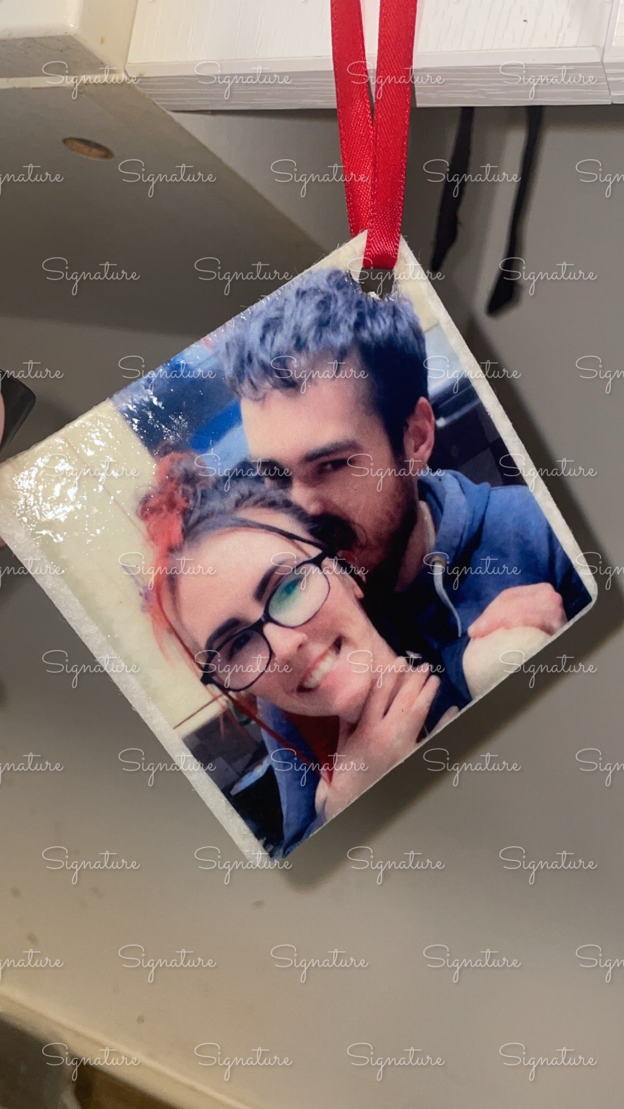 Custom photo car air freshener