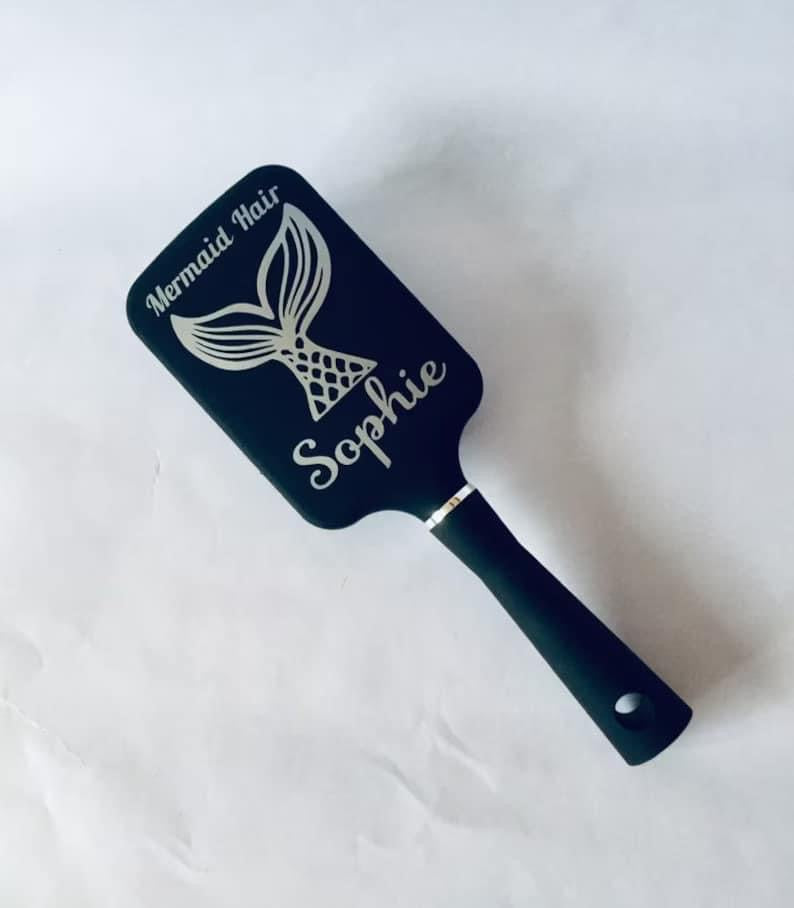 Personalised hairbrush