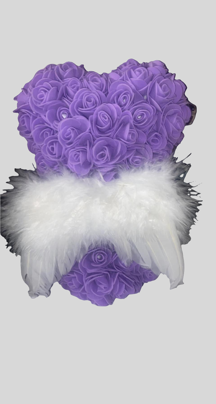 25cm Rose Bear