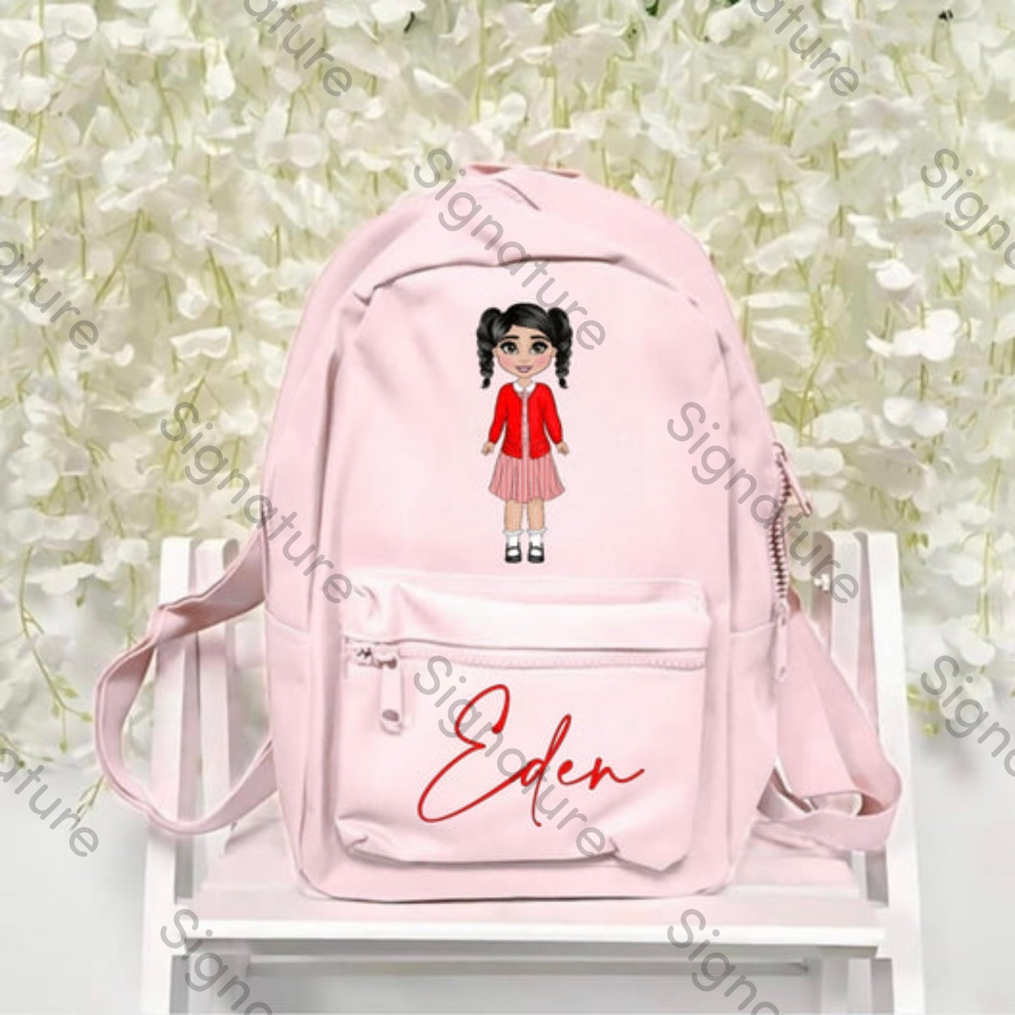 Personalised backpack