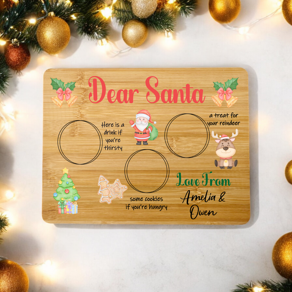 Personalised Santa boards