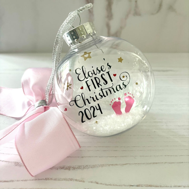 Personalised Christmas Baubles