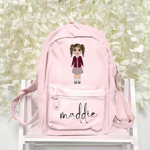 Personalised backpack