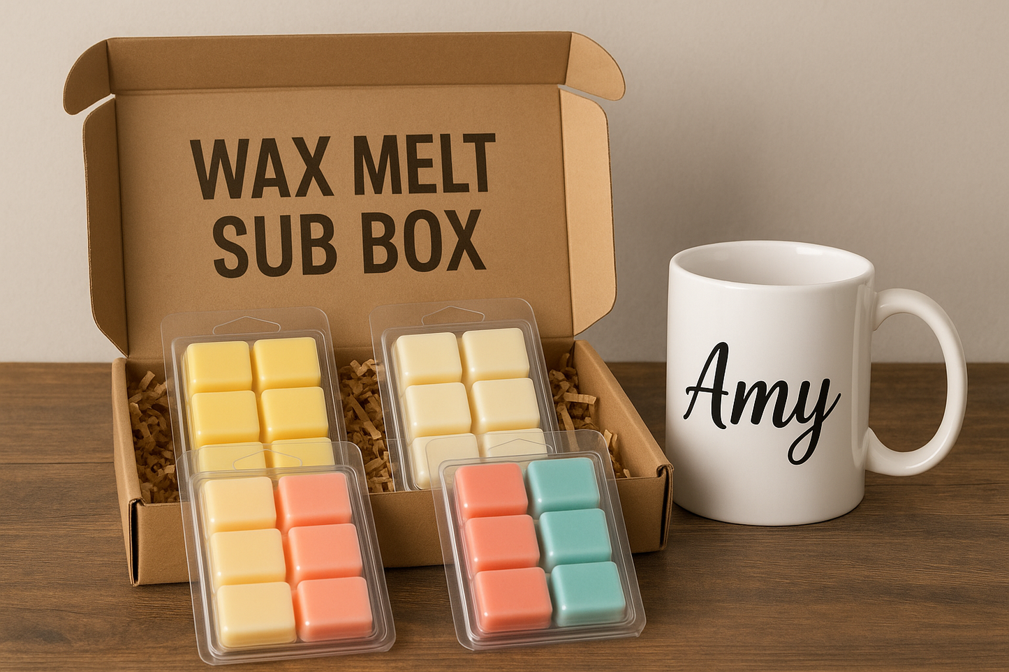 Wax melt sub boxes