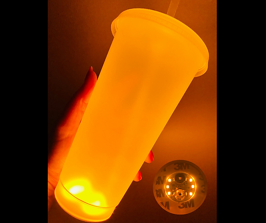 Light up tumblers