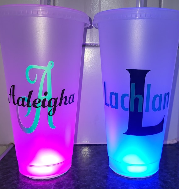 Light up tumblers