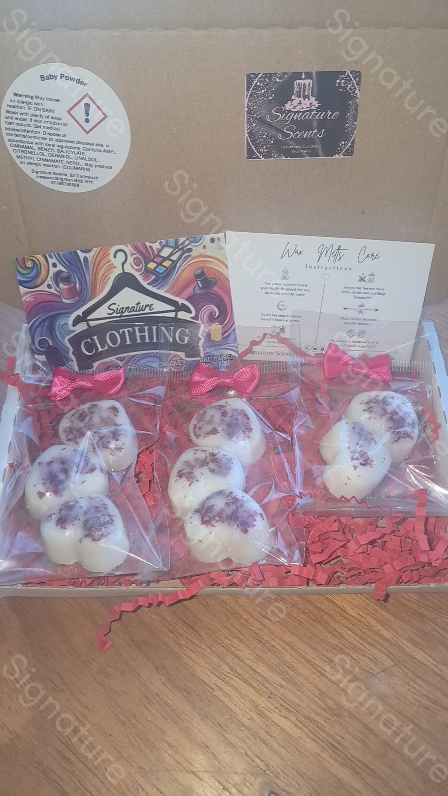 wax melt gift box