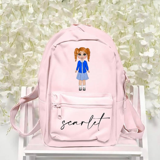 Personalised backpack